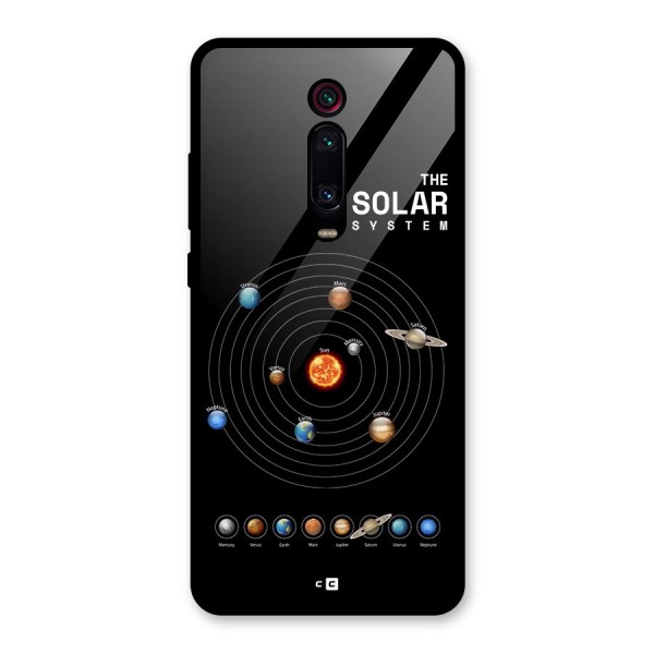 The Solar System Glass Back Case for Redmi K20 Pro