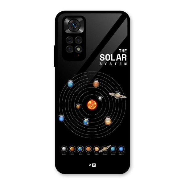 The Solar System Glass Back Case for Redmi Note 11S