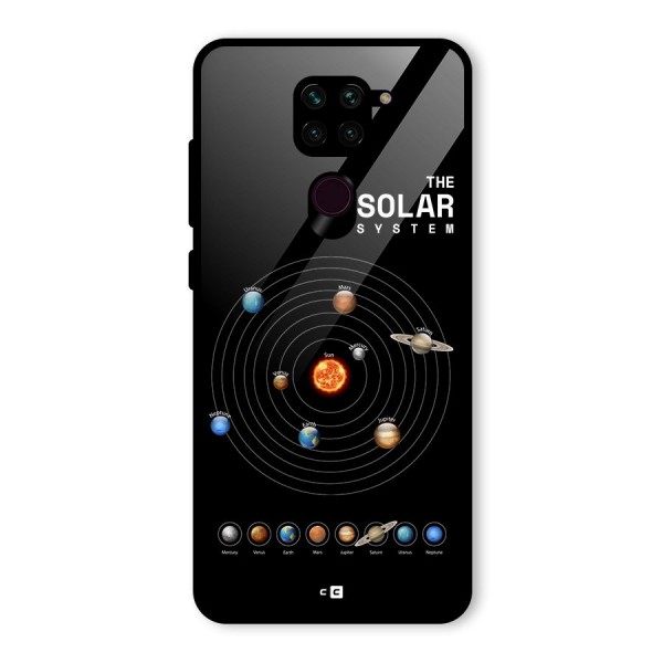 The Solar System Glass Back Case for Redmi Note 9