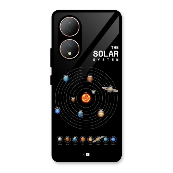 The Solar System Glass Back Case for Vivo T2