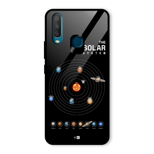 The Solar System Glass Back Case for Vivo U10