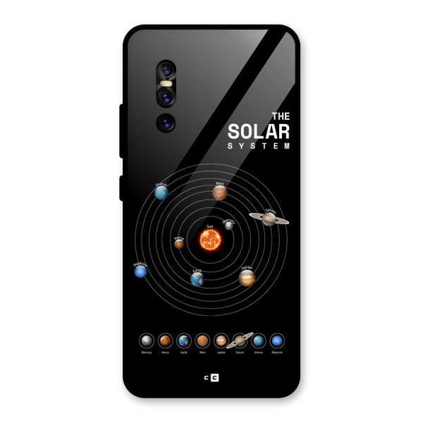 The Solar System Glass Back Case for Vivo V15 Pro