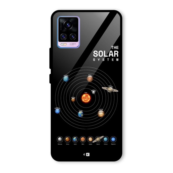 The Solar System Glass Back Case for Vivo V20 Pro