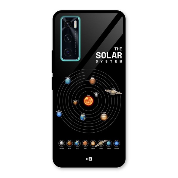 The Solar System Glass Back Case for Vivo V20 SE