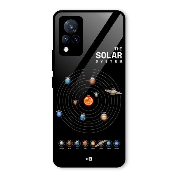 The Solar System Glass Back Case for Vivo V21 5G