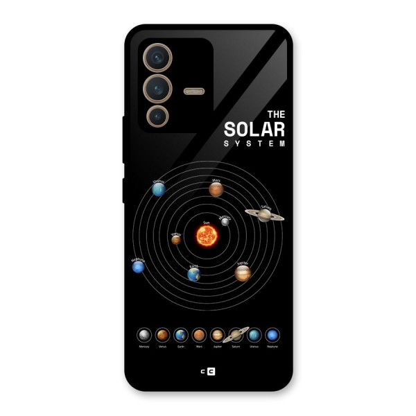 The Solar System Glass Back Case for Vivo V23 5G