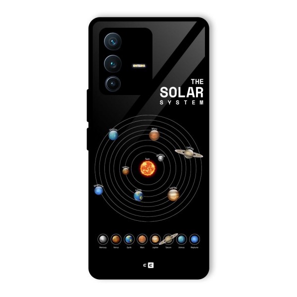 The Solar System Glass Back Case for Vivo V23 Pro