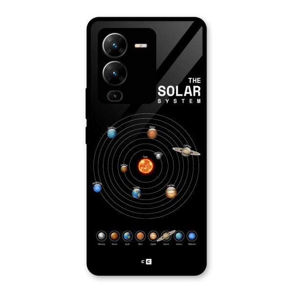 The Solar System Glass Back Case for Vivo V25 Pro