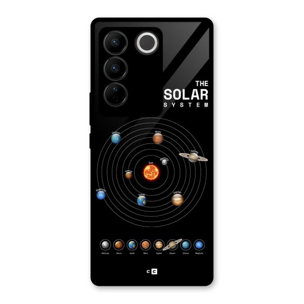 The Solar System Glass Back Case for Vivo V27 Pro