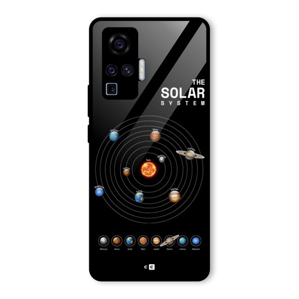 The Solar System Glass Back Case for Vivo X50 Pro