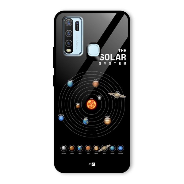 The Solar System Glass Back Case for Vivo Y50