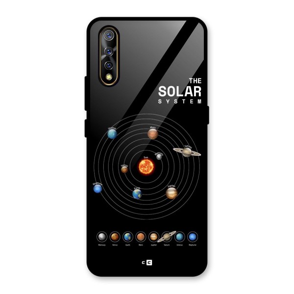 The Solar System Glass Back Case for Vivo Z1x