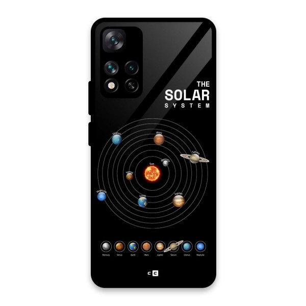 The Solar System Glass Back Case for Xiaomi 11i 5G