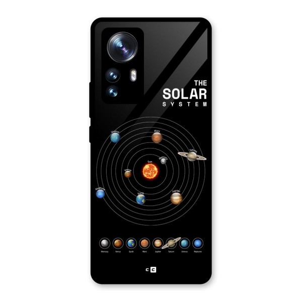 The Solar System Glass Back Case for Xiaomi 12 Pro