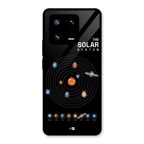 The Solar System Glass Back Case for Xiaomi 13 Pro