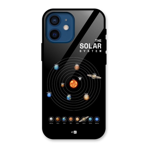 The Solar System Glass Back Case for iPhone 12 Mini