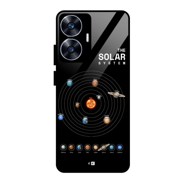 The Solar System Glass Back Case for realme C55