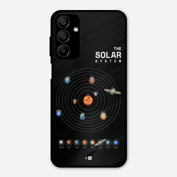 The Solar System Metal Back Case for Galaxy A15 5G