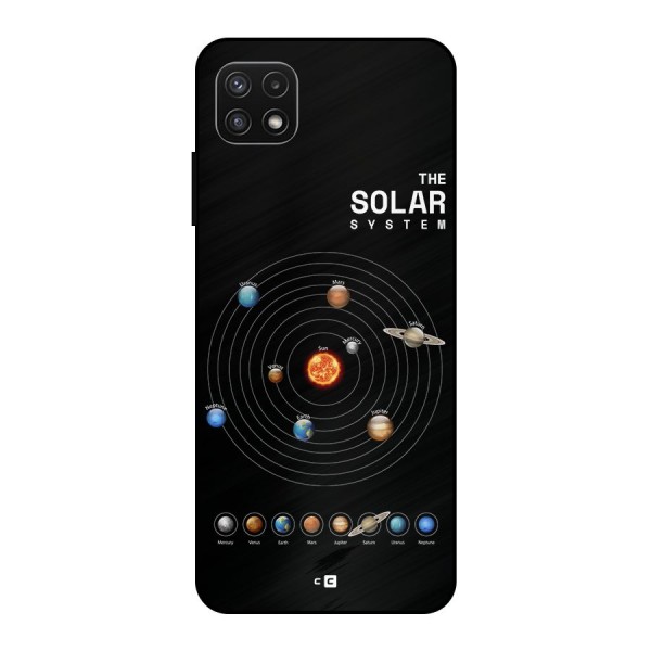 The Solar System Metal Back Case for Galaxy A22 5G