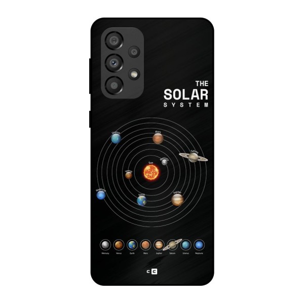 The Solar System Metal Back Case for Galaxy A33 5G