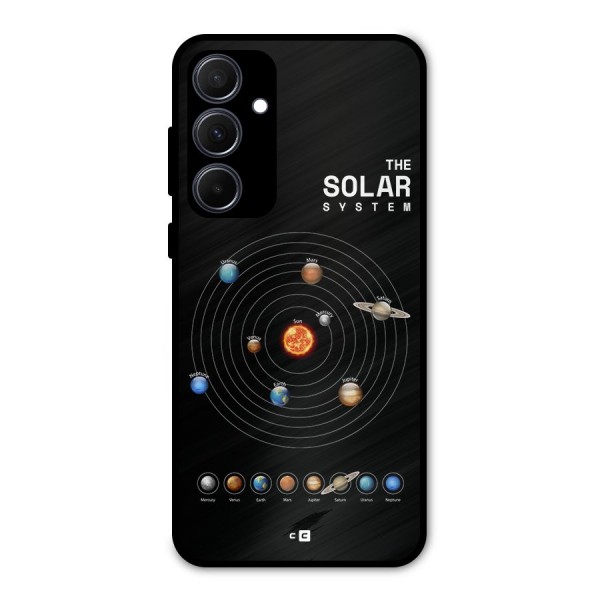 The Solar System Metal Back Case for Galaxy A35