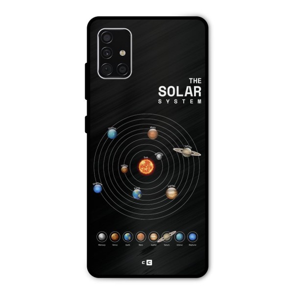 The Solar System Metal Back Case for Galaxy A51