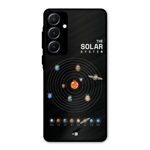 The Solar System Metal Back Case for Galaxy A55