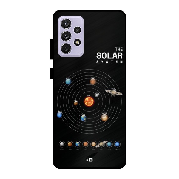 The Solar System Metal Back Case for Galaxy A72