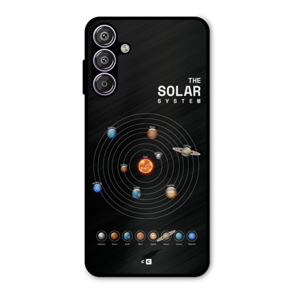 The Solar System Metal Back Case for Galaxy F15