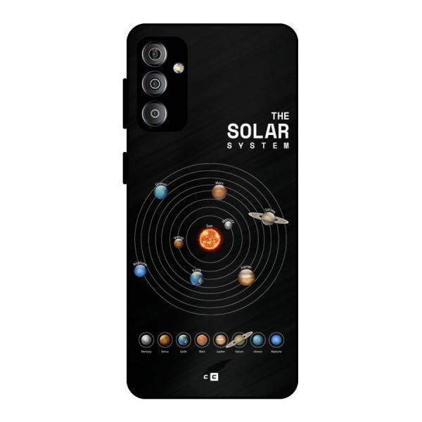 The Solar System Metal Back Case for Galaxy F23