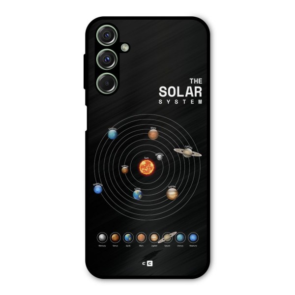 The Solar System Metal Back Case for Galaxy F34