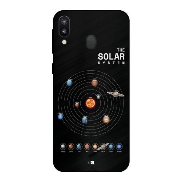 The Solar System Metal Back Case for Galaxy M20