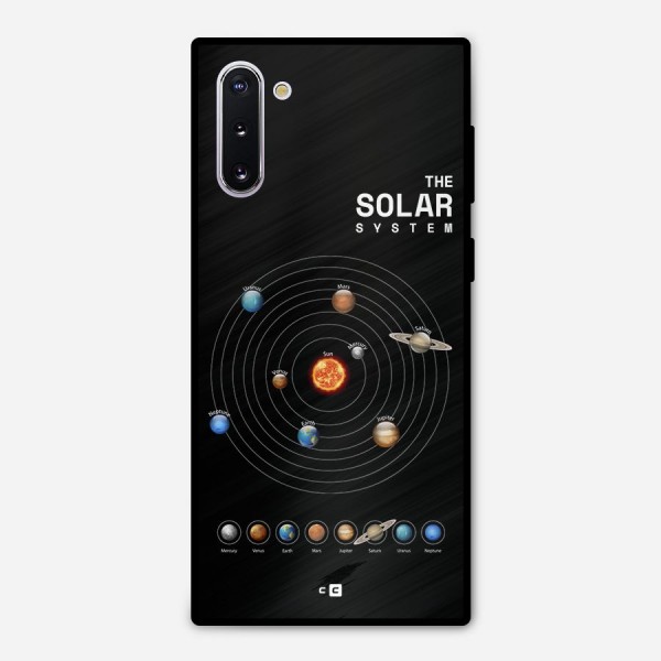 The Solar System Metal Back Case for Galaxy Note 10