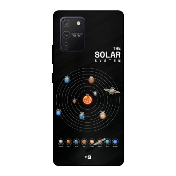 The Solar System Metal Back Case for Galaxy S10 Lite