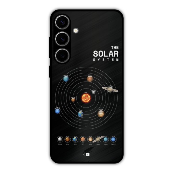 The Solar System Metal Back Case for Galaxy S24 Plus