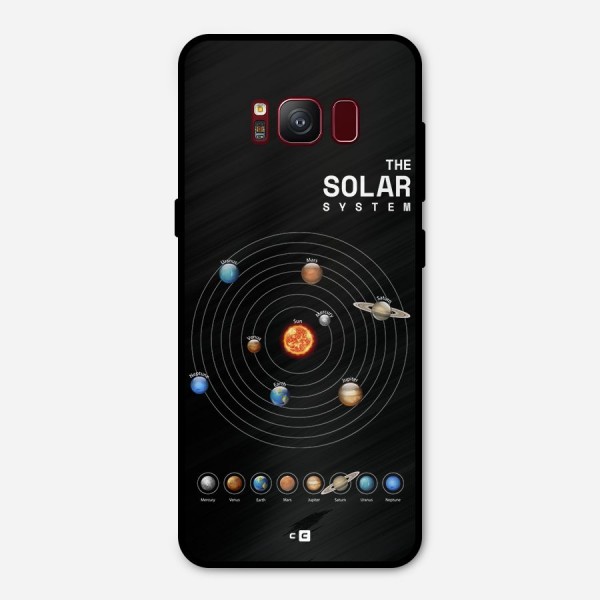 The Solar System Metal Back Case for Galaxy S8