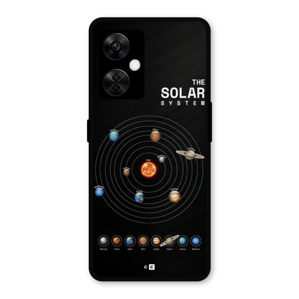 The Solar System Metal Back Case for OnePlus Nord CE 3 Lite