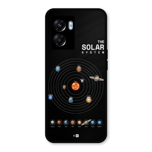 The Solar System Metal Back Case for Oppo K10 (5G)