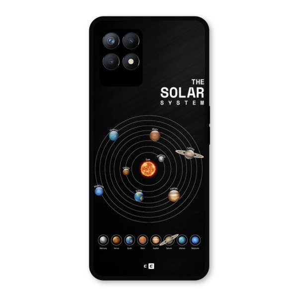 The Solar System Metal Back Case for Realme 8i