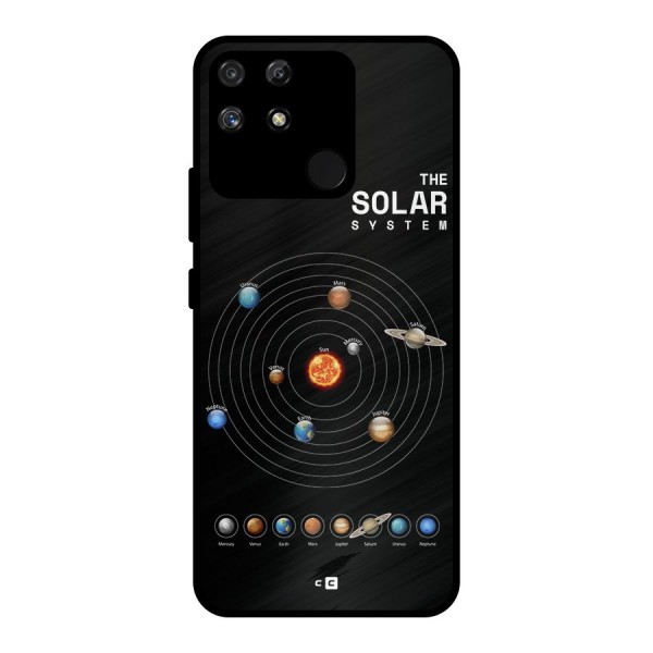 The Solar System Metal Back Case for Realme Narzo 50A