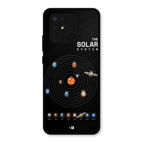 The Solar System Metal Back Case for Redmi 10