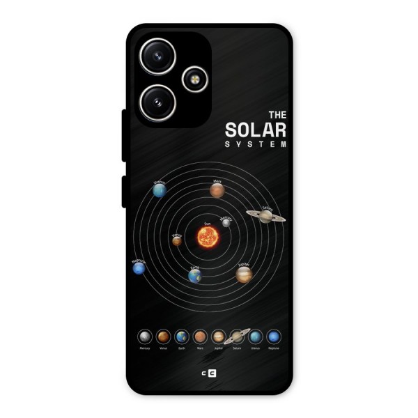 The Solar System Metal Back Case for Redmi 12 5G