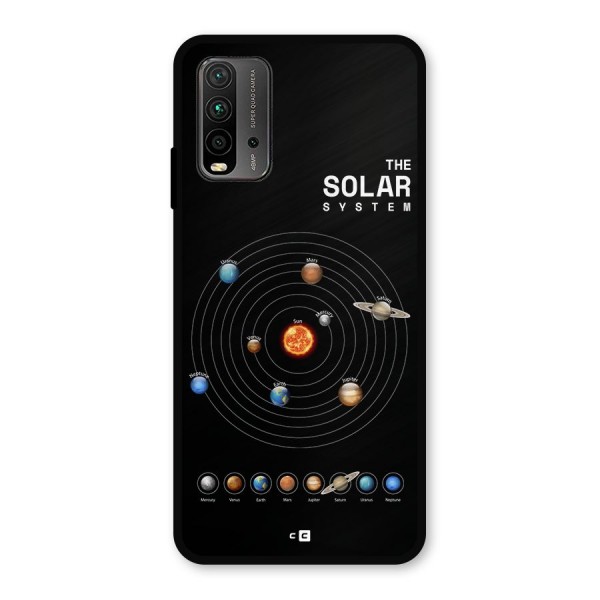 The Solar System Metal Back Case for Redmi 9 Power