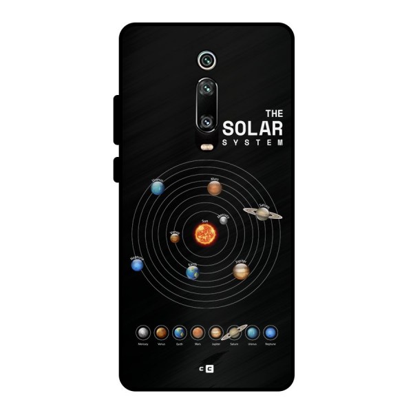 The Solar System Metal Back Case for Redmi K20