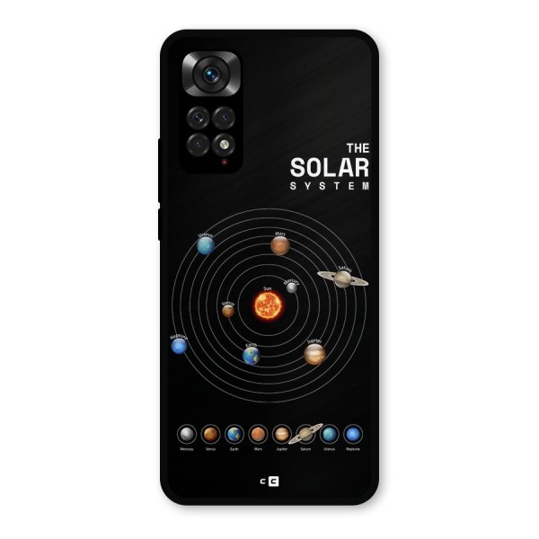 The Solar System Metal Back Case for Redmi Note 11