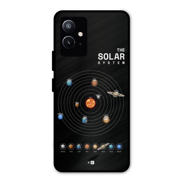 The Solar System Metal Back Case for Vivo T1 5G