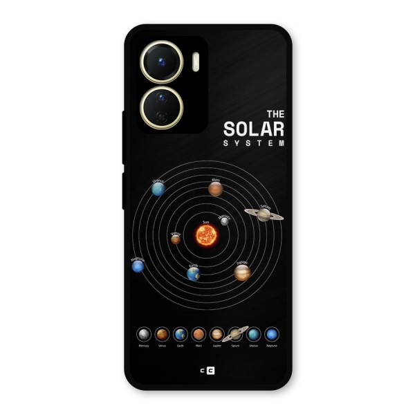 The Solar System Metal Back Case for Vivo T2x