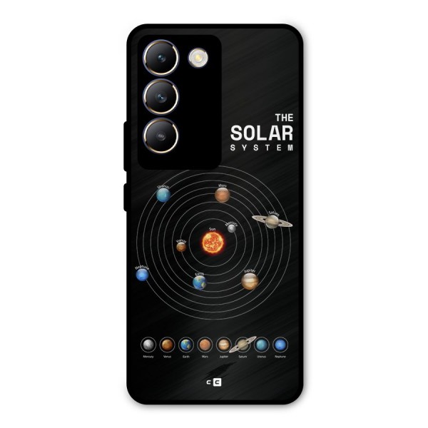 The Solar System Metal Back Case for Vivo T3 5G