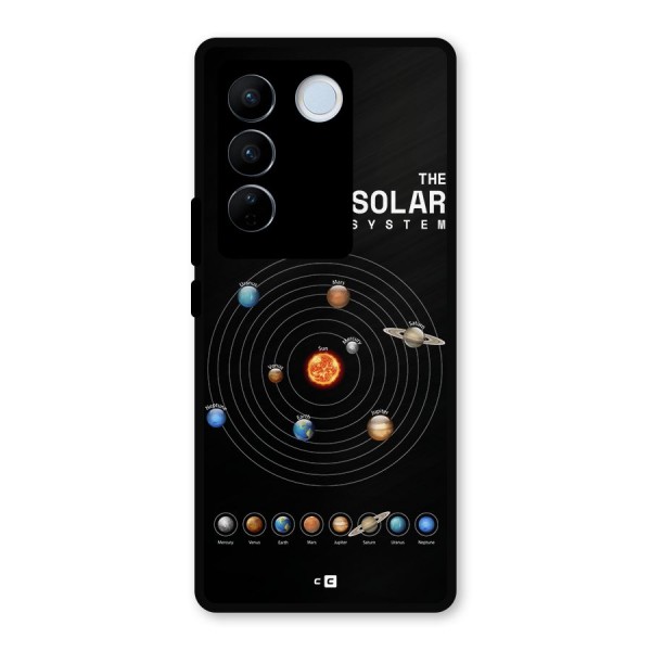 The Solar System Metal Back Case for Vivo V27