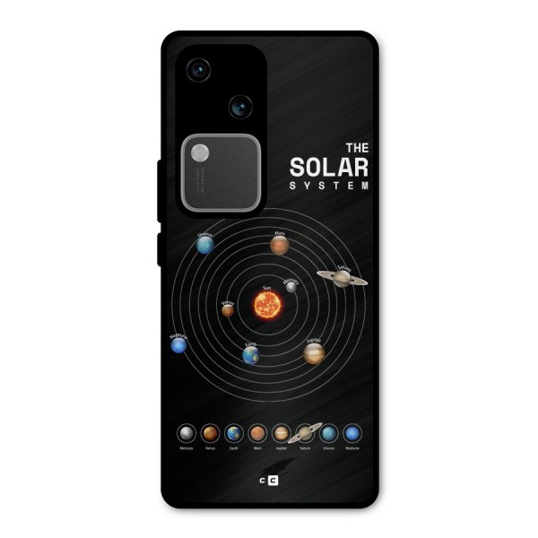 The Solar System Metal Back Case for Vivo V30